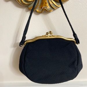 Julius resnick black evening bag